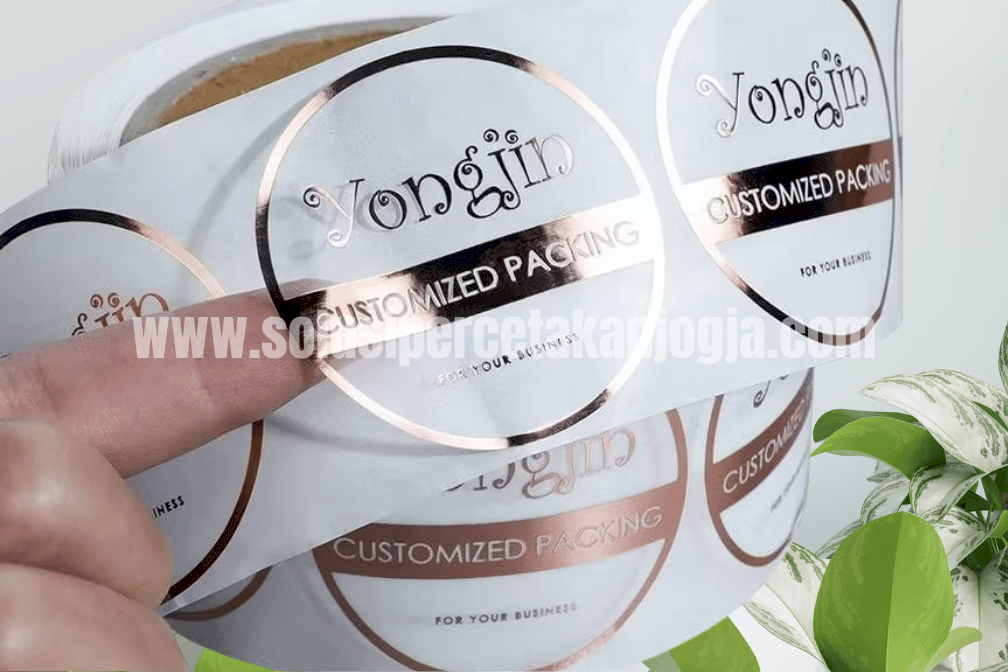 Cetak Stiker Label Termurah Pelayanan Cepat dan Ramah
